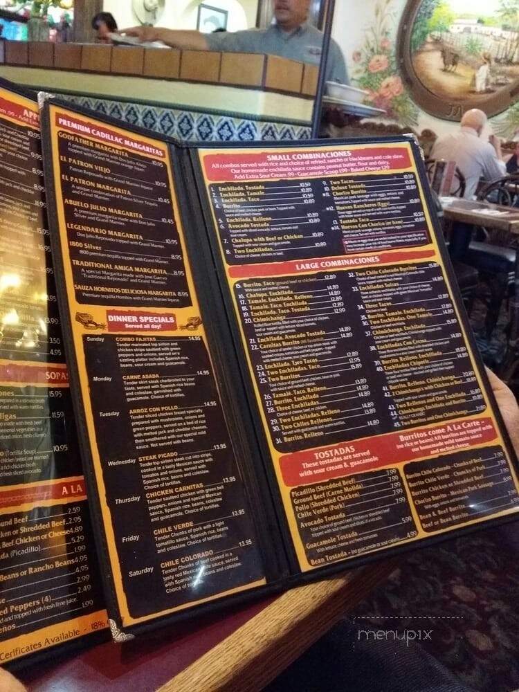 Rancho Viejo - Spokane Valley, WA menu_pic