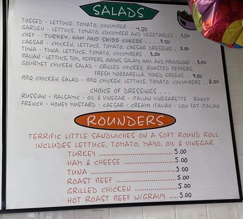 R & R Coffee Shop - Pine Brook, NJ menu_pic