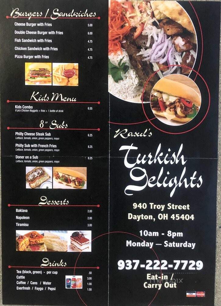 Rasul's turkish delights - Dayton, OH