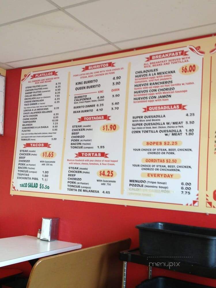 Burrito Express - Wauconda, IL menu_pic