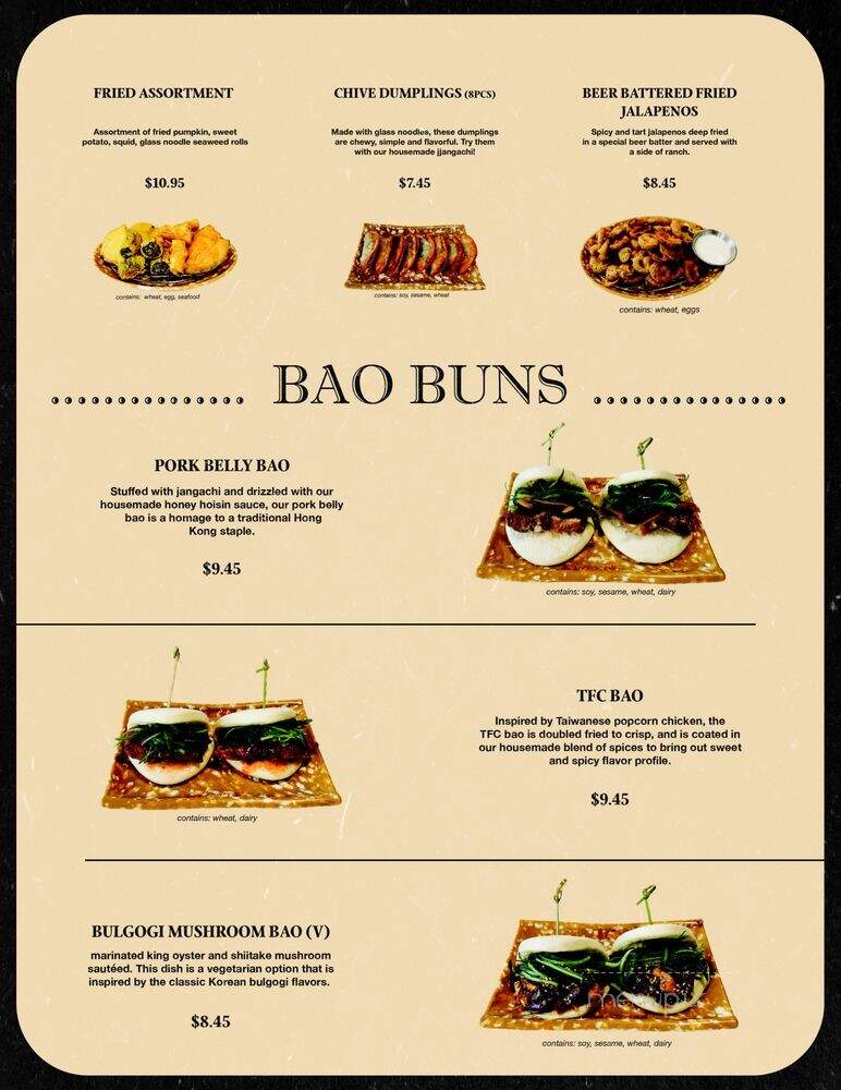 Red Duck - Fullerton, CA menu_pic