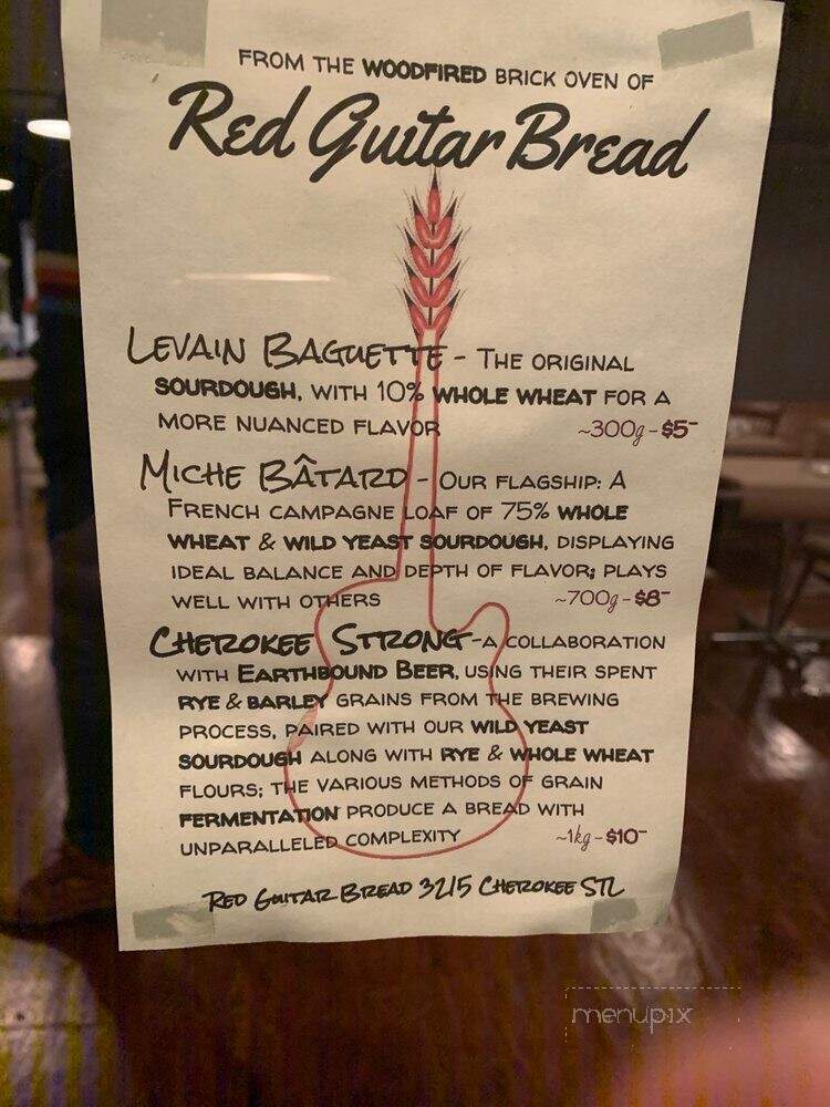 Red Guitar Bread - St. Louis, MO menu_pic