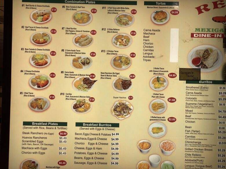 Rene's Mexican Restaurant - Wichita, KS menu_pic