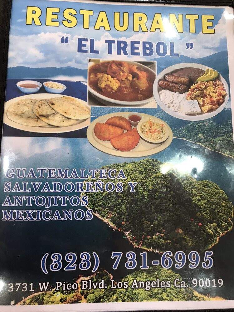 Restaurante Guatemalteco El Trebol - Los Angeles, CA menu_pic