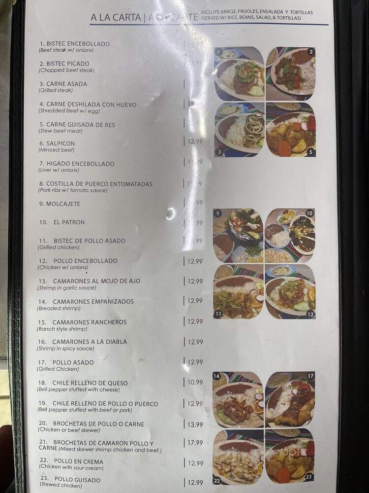 Restaurante Hermano - Los Angeles, CA menu_pic