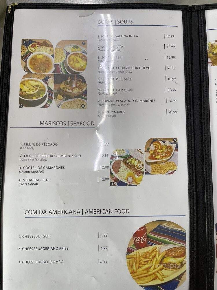 Restaurante Hermano - Los Angeles, CA menu_pic