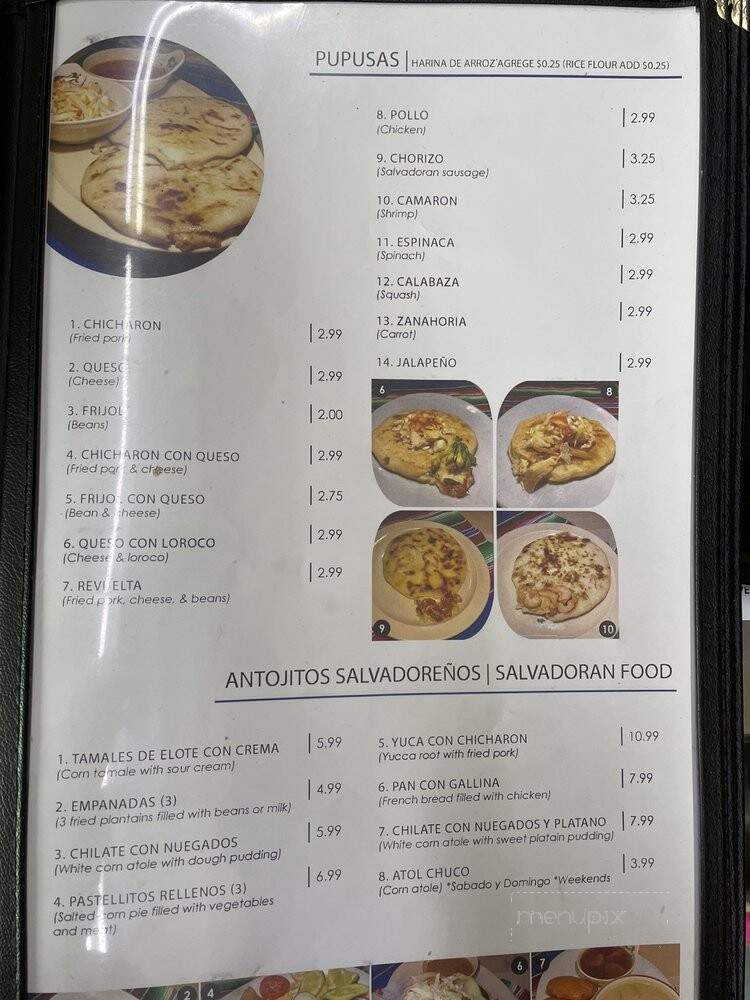 Restaurante Hermano - Los Angeles, CA menu_pic