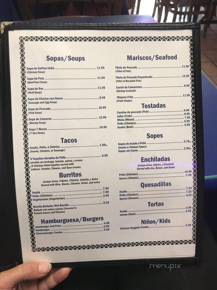 Restaurant Hermanos - Los Angeles, CA menu_pic