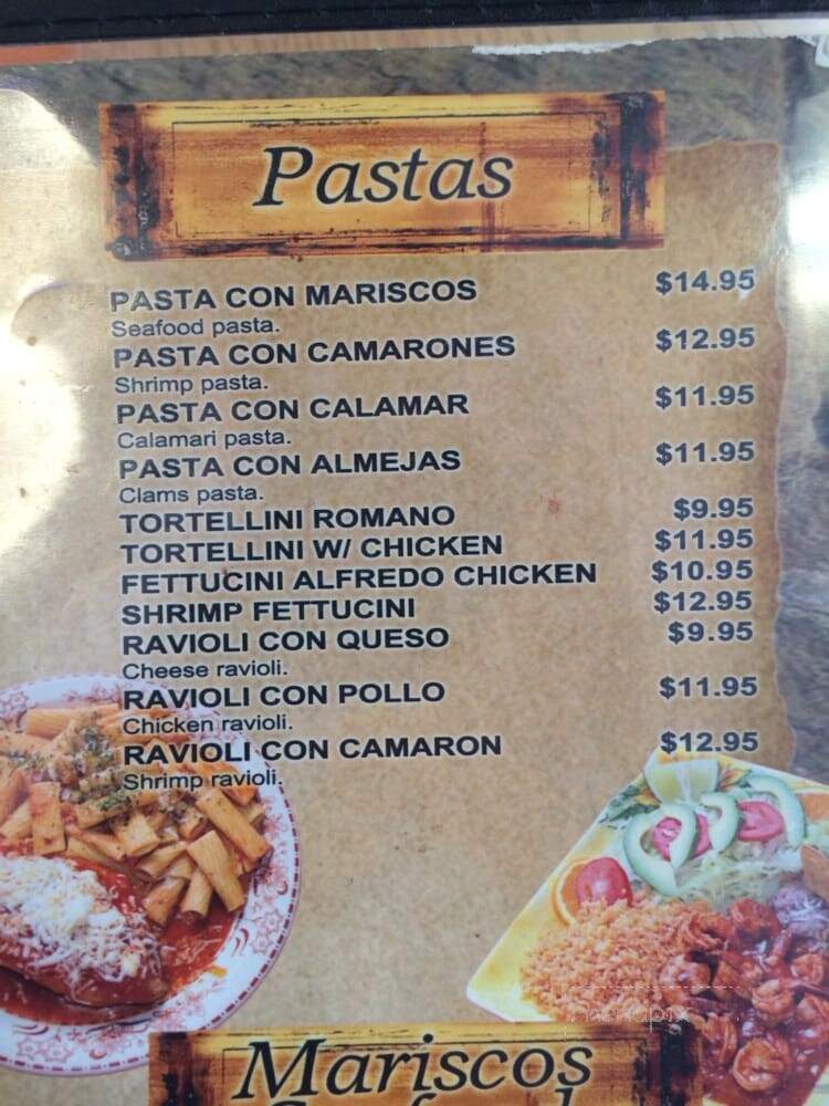 Los Langostinos Restaurant - Chicago, IL menu_pic