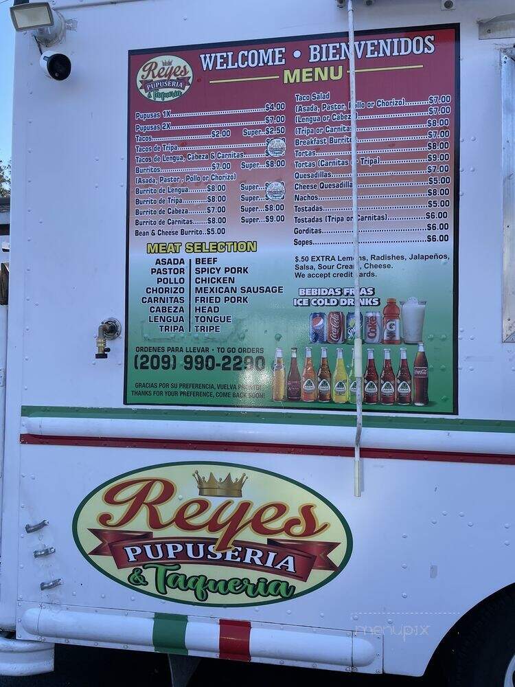 Reyes Pupuseria Y Taqueria - Pine Grove, CA menu_pic