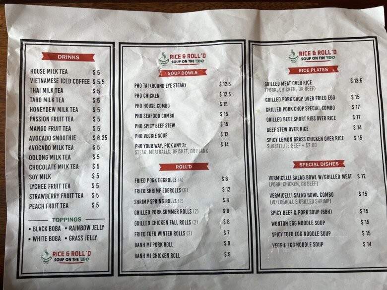 Rice & Roll'd - Manteca, CA menu_pic