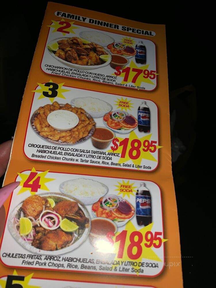 Rico Pollo - Ridgewood, NY menu_pic