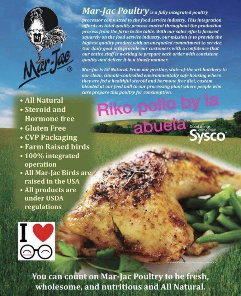 Riko Pollo by La Abuela - Duluth, GA menu_pic