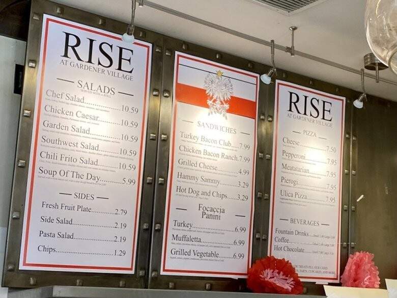 Rise Gardner Village - West Jordan, UT menu_pic