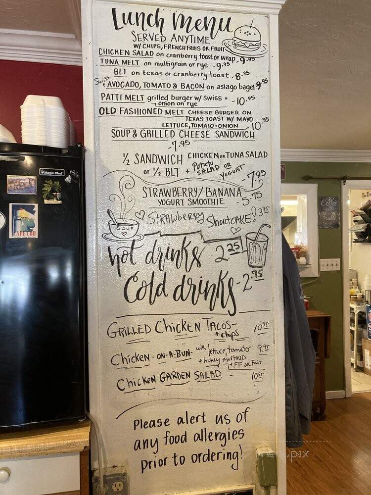 River Side Cafe - Point Marion, PA menu_pic