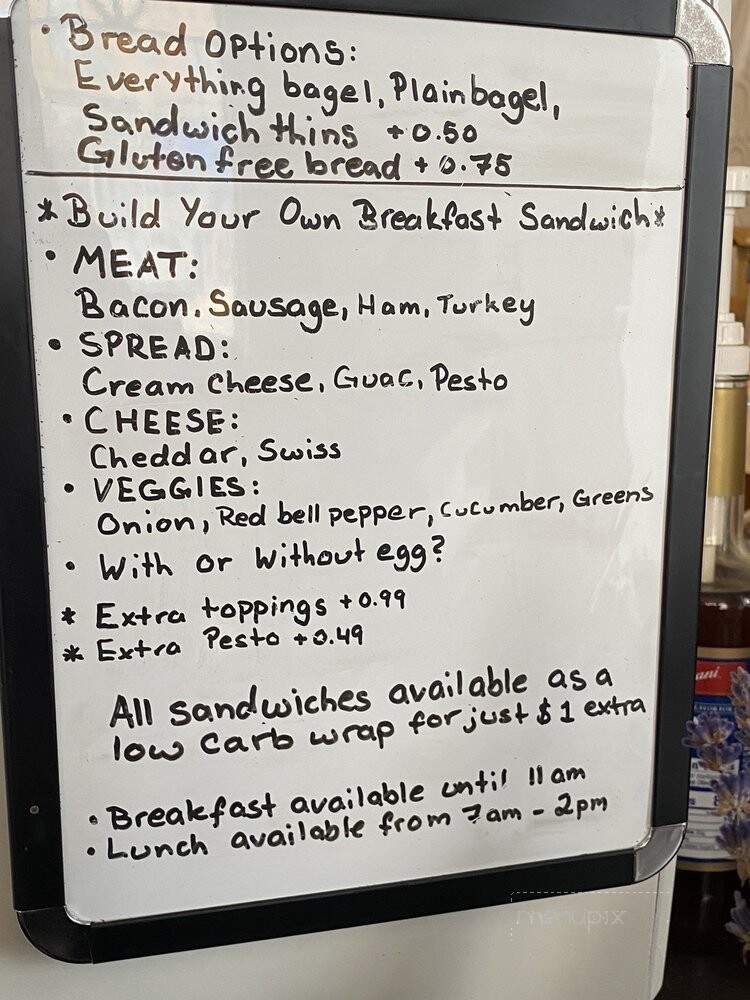 Riverside Coffee Company - Berlin, WI menu_pic