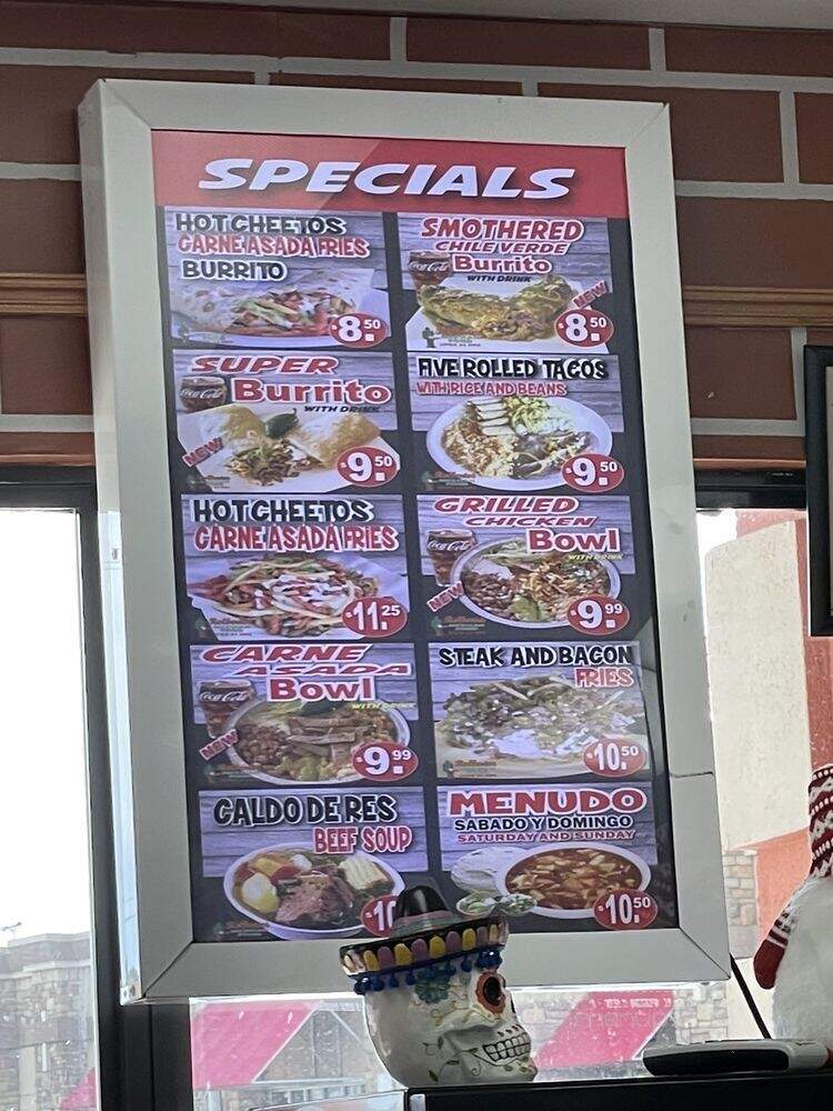 Robertos Mexican Food - Wendover, UT menu_pic