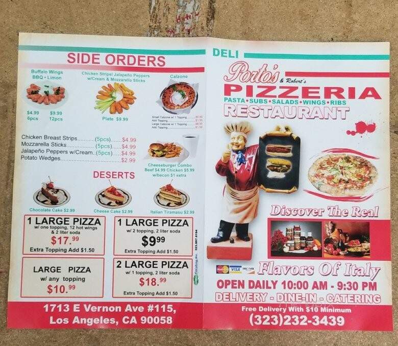 Portos Pizza - Vernon, CA