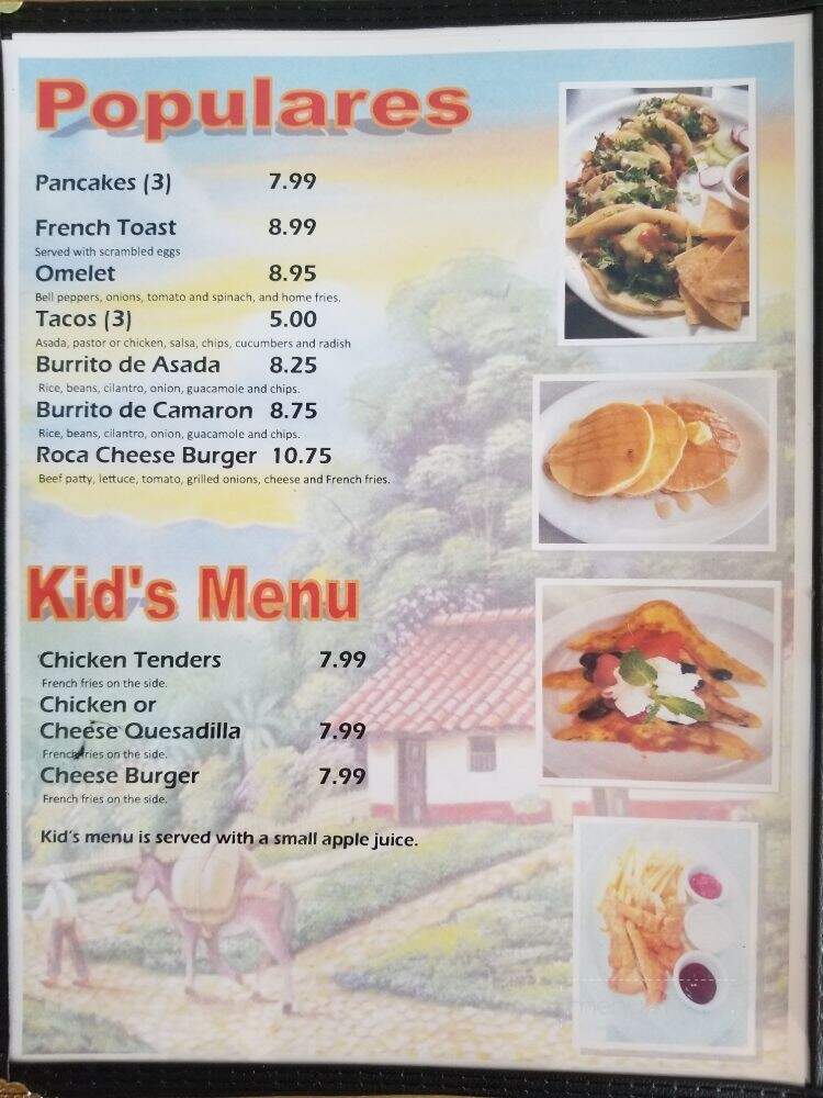 Mariscos El Sol - Reseda, CA menu_pic