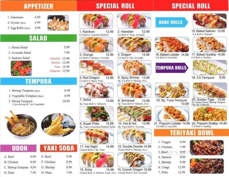 Roll & Teriyaki - Paramount, CA menu_pic