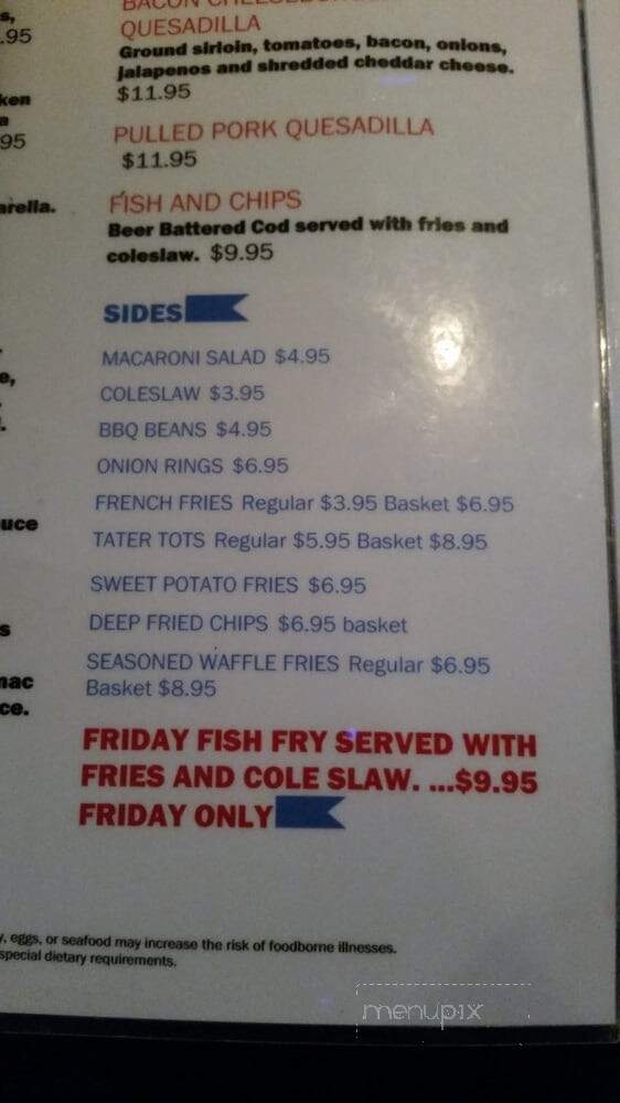 Rookie's Neighborhood Sports - Rochester, NY menu_pic