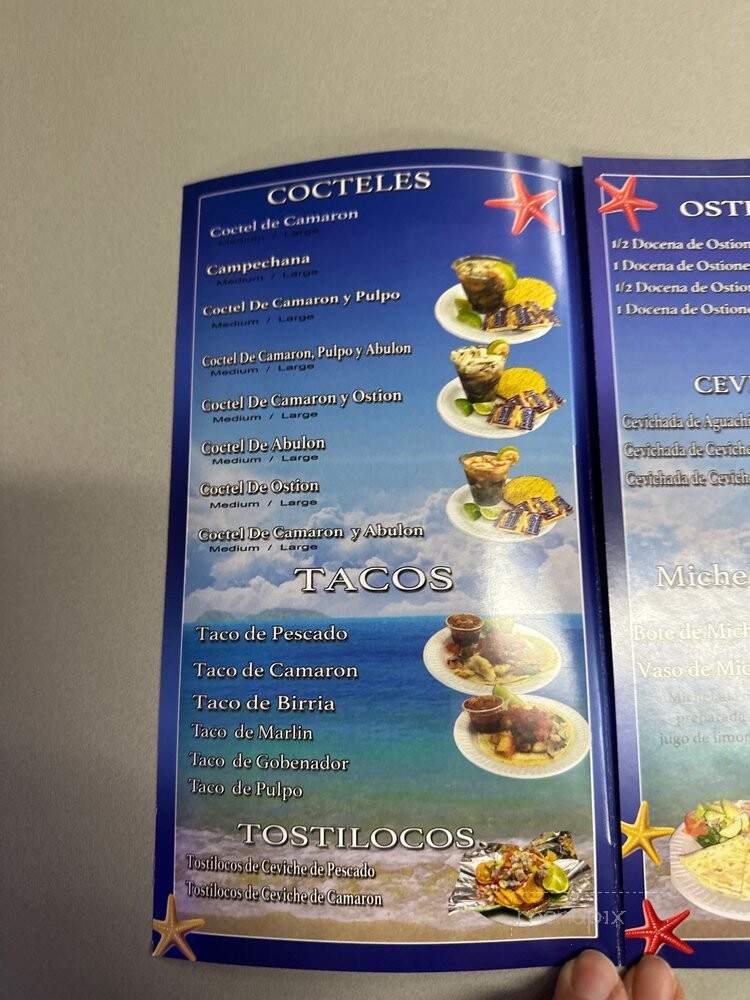 Rosito Fish Market Deli - San Fernando, CA menu_pic