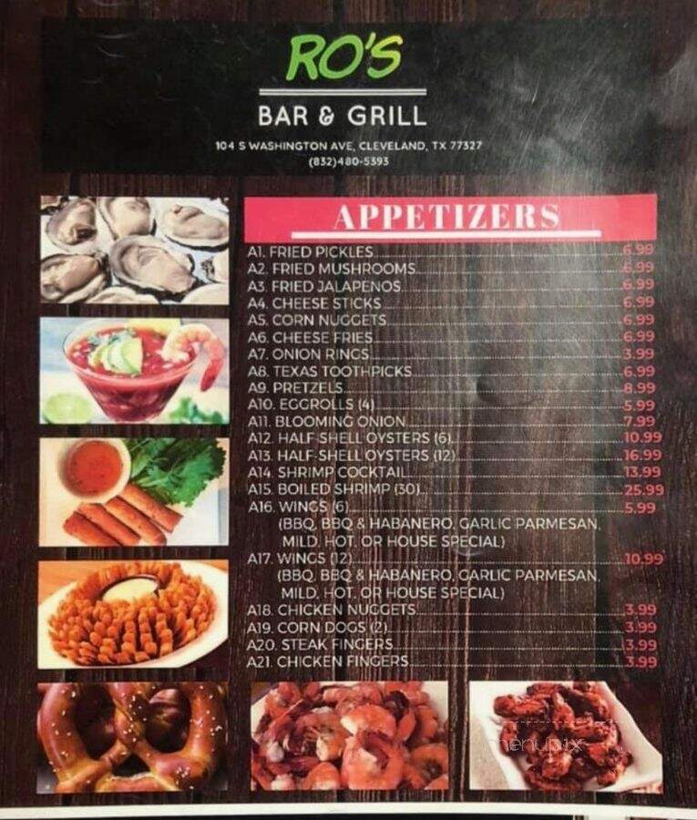 Ro's Bar & Grill - Cleveland, TX