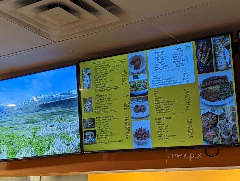 Rosewater Middle Eastern Grill - Pittsburgh, PA menu_pic