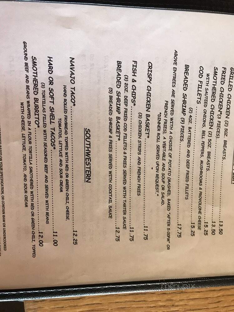 Round-Up Cafe - Cortez, CO menu_pic