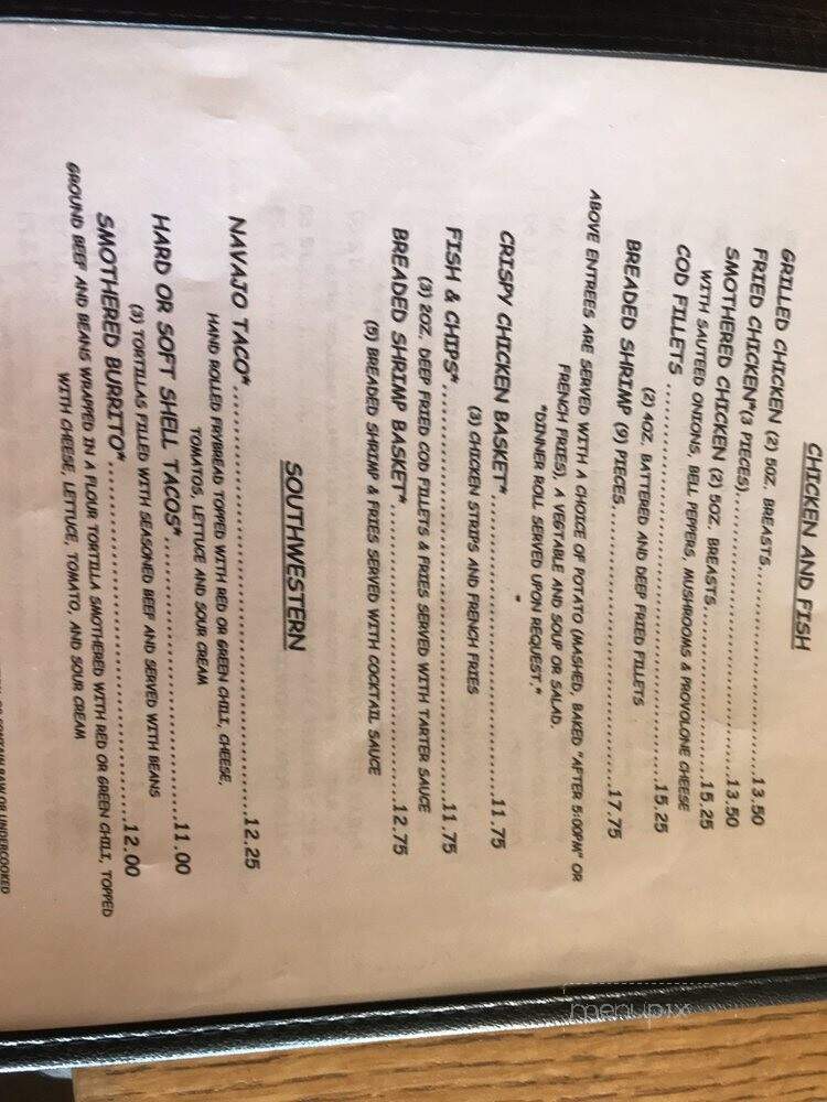 Round-Up Cafe - Cortez, CO menu_pic