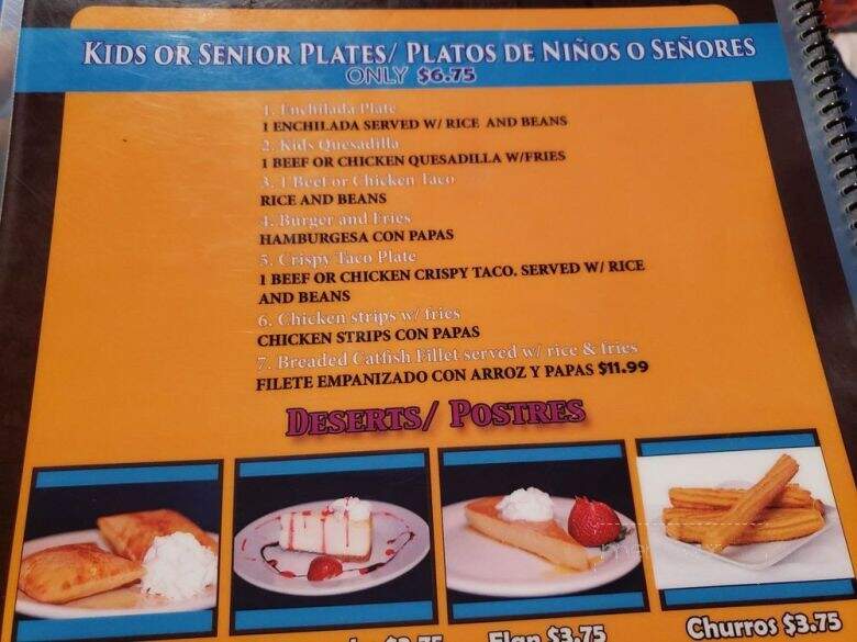Las 2 Fronteras Restaurant - Irving, TX menu_pic
