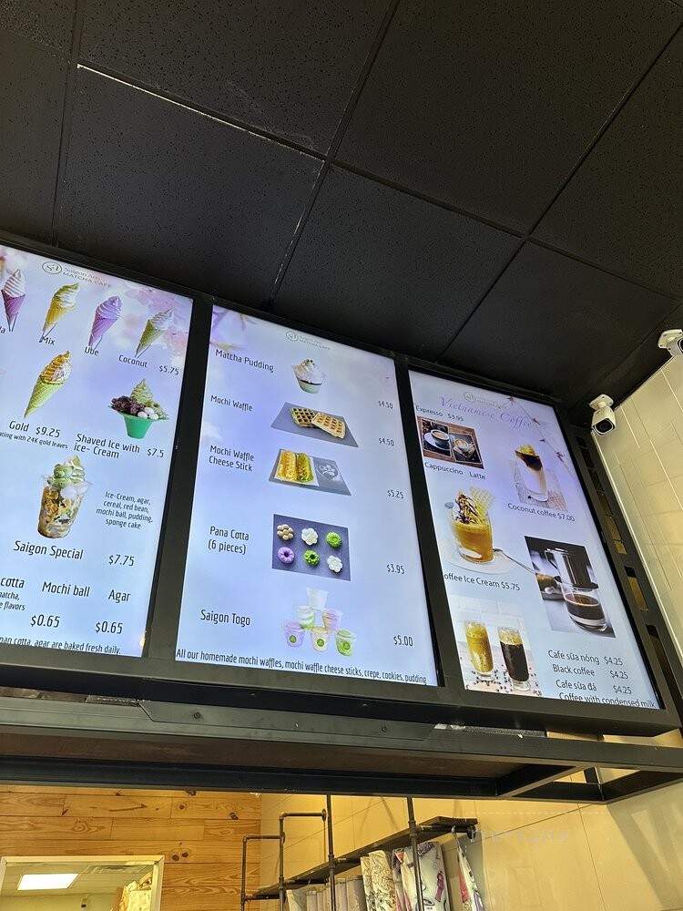 Saigon Arts Matcha Cafe - Houston, TX menu_pic