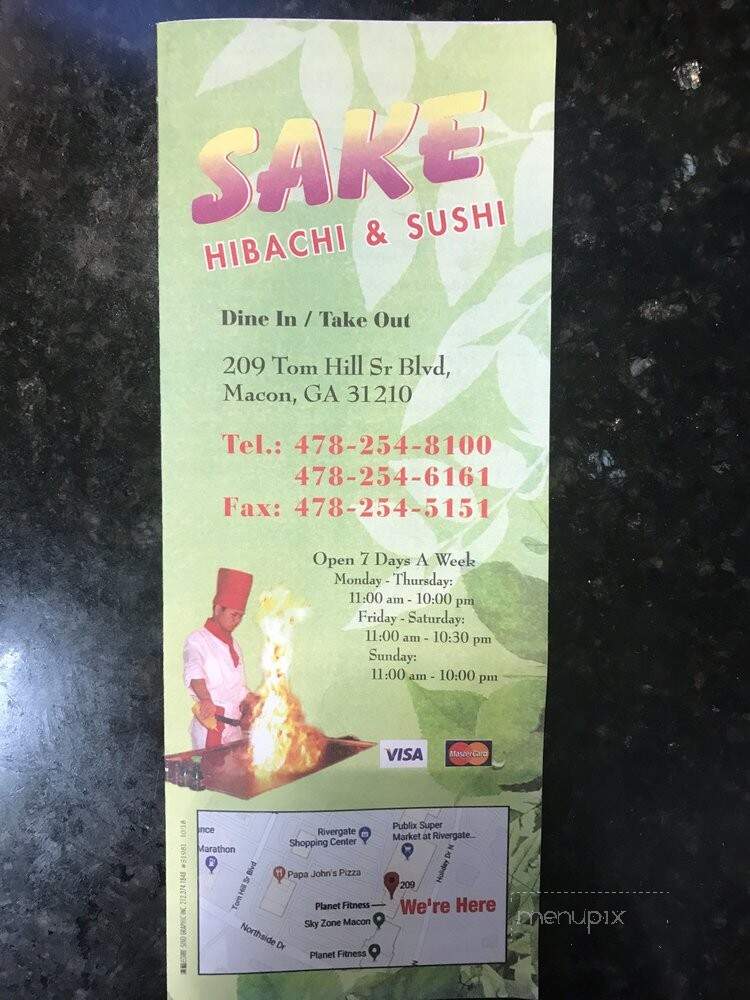 Sake Hibachi & Sushi - Macon, GA