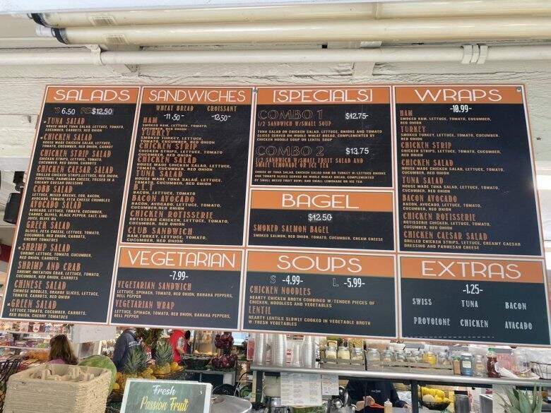 Salad Bar - Los Angeles, CA menu_pic