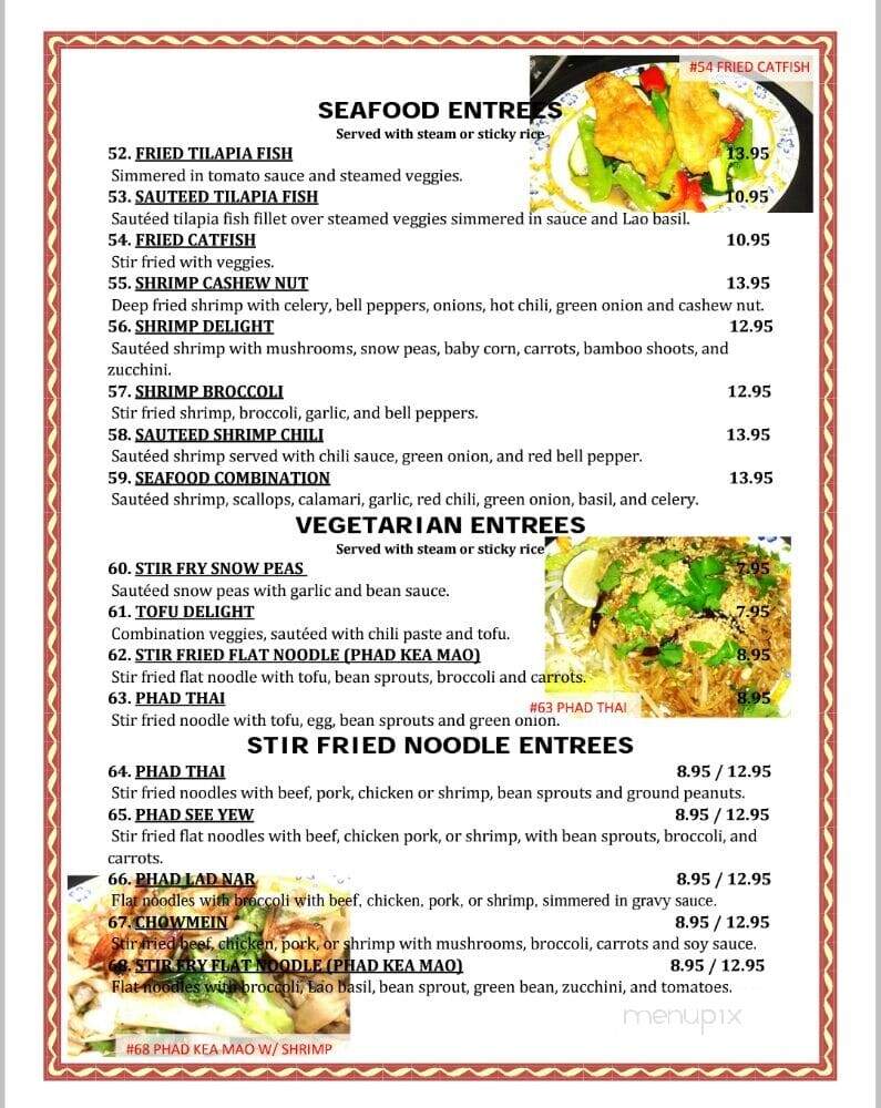 Salathai Food Express - Visalia, CA menu_pic