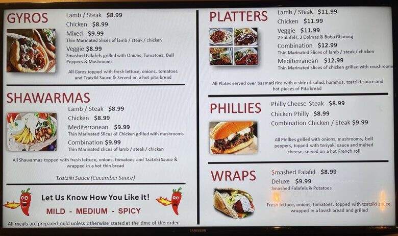Sal's Kabob & Gyro Grill - Folsom, CA menu_pic