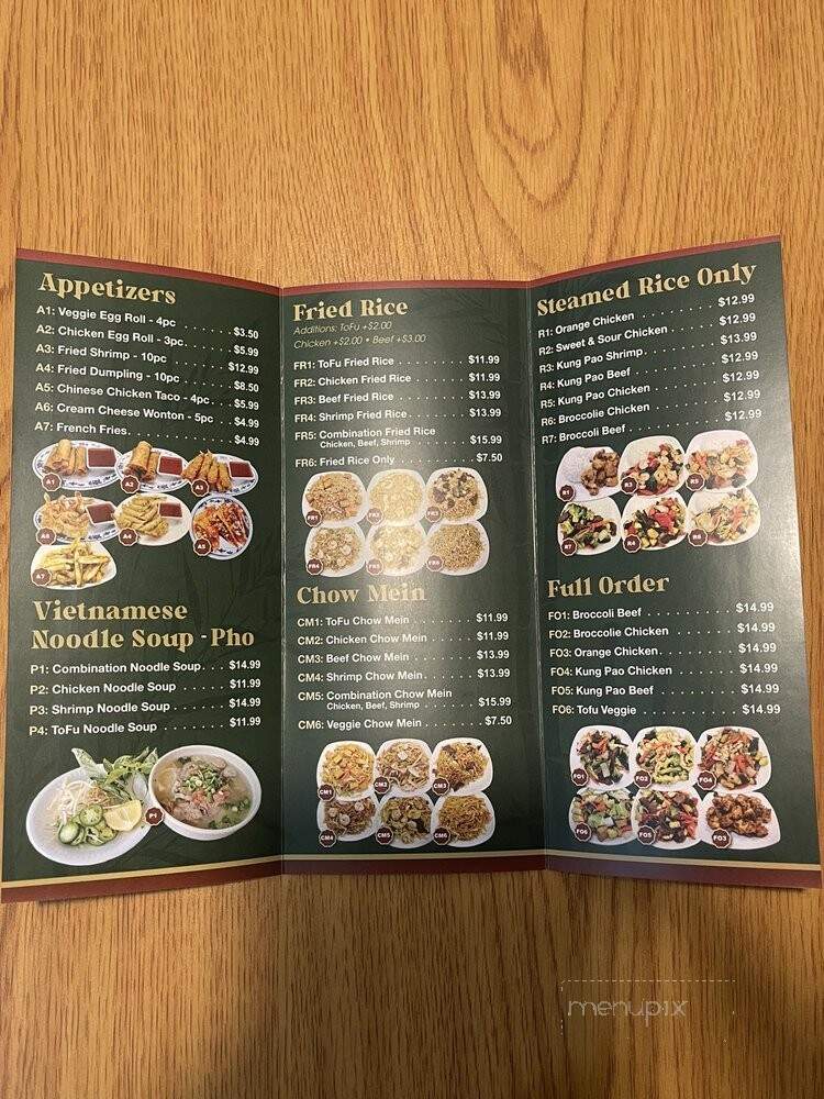 Sam Hut - Calimesa, CA menu_pic