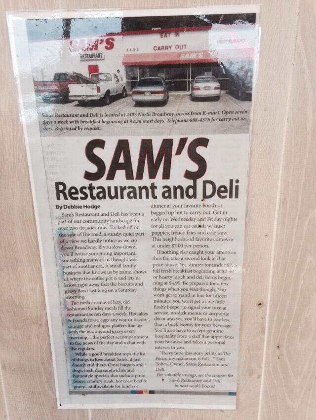 Sam's Restaurant & Deli - Knoxville, TN