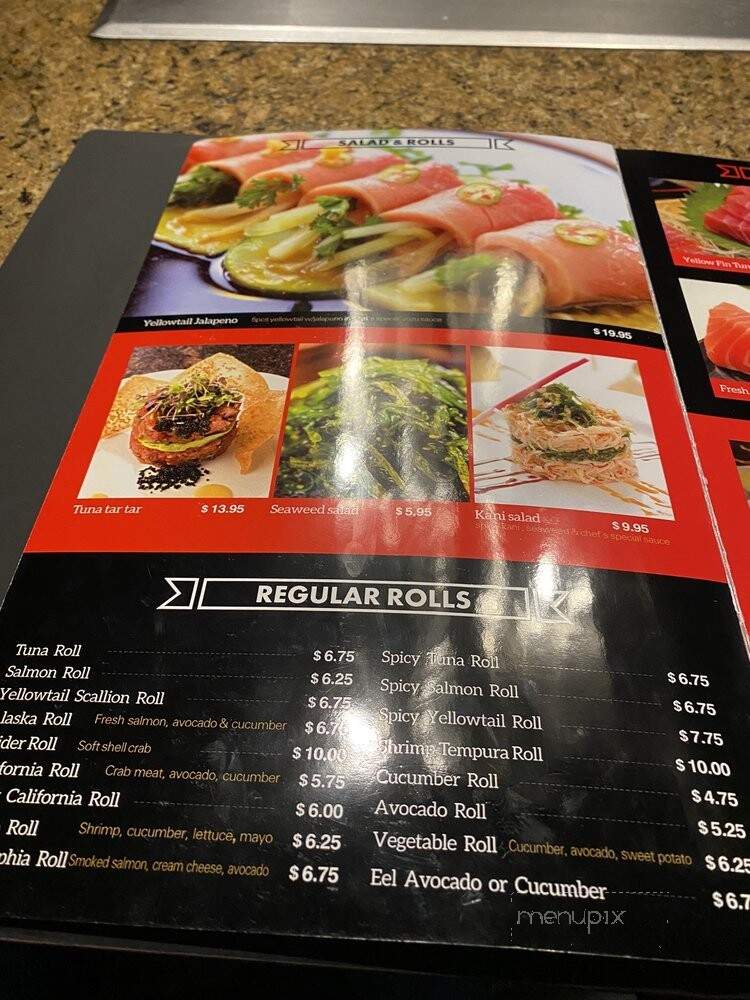 Samurai Hibachi & Sushi - Minneapolis, MN menu_pic