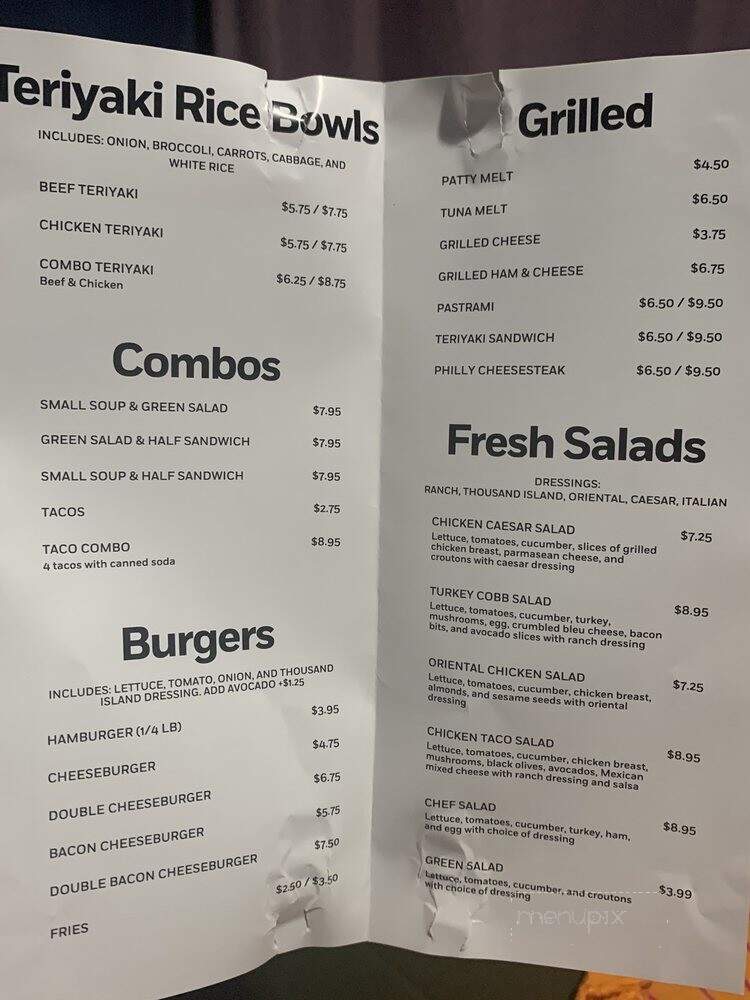 Sandwiches Unlimited - Huntington Beach, CA menu_pic