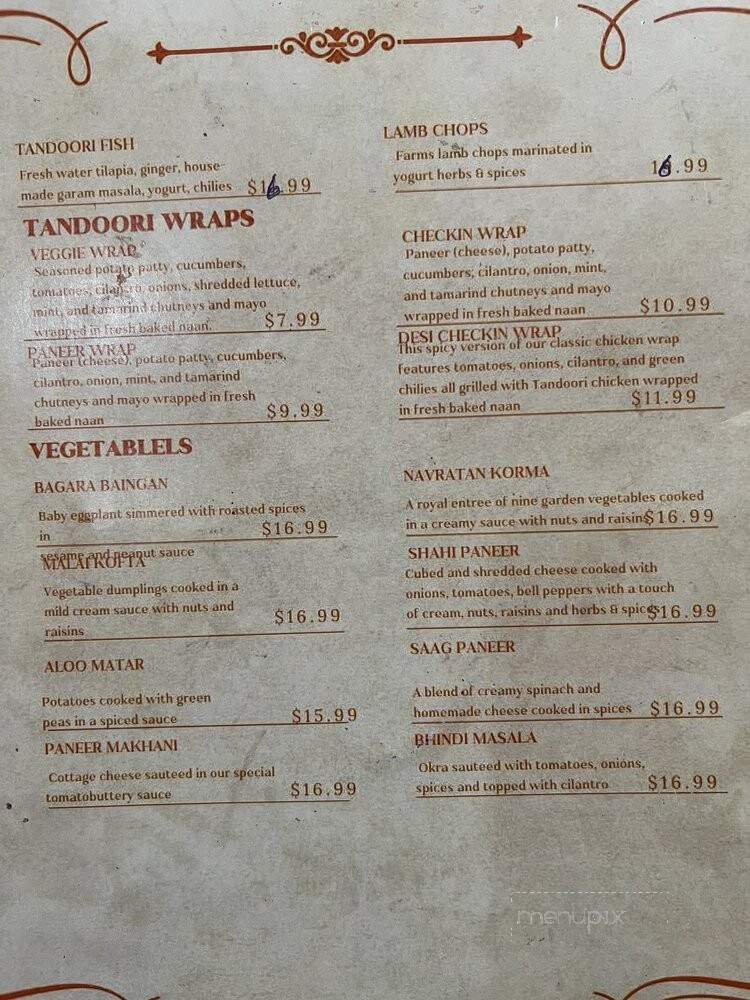 Sanjab Punjab Foods - Antelope, CA menu_pic