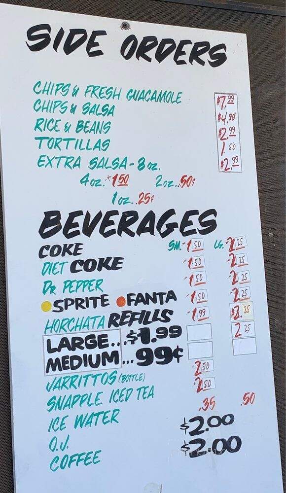 San Martin Fresh Mexican Grill - Ventura, CA menu_pic