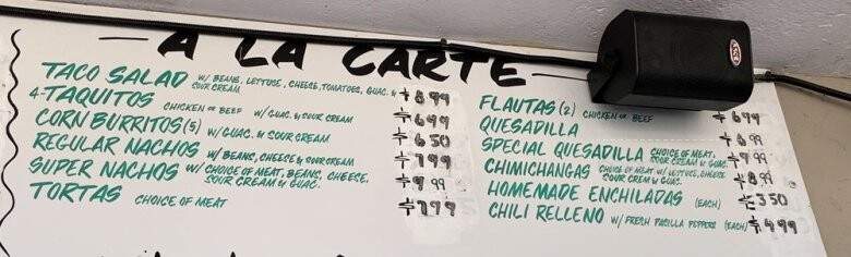 San Martin Fresh Mexican Grill - Ventura, CA menu_pic