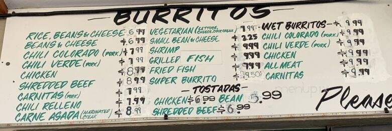 San Martin Fresh Mexican Grill - Ventura, CA menu_pic