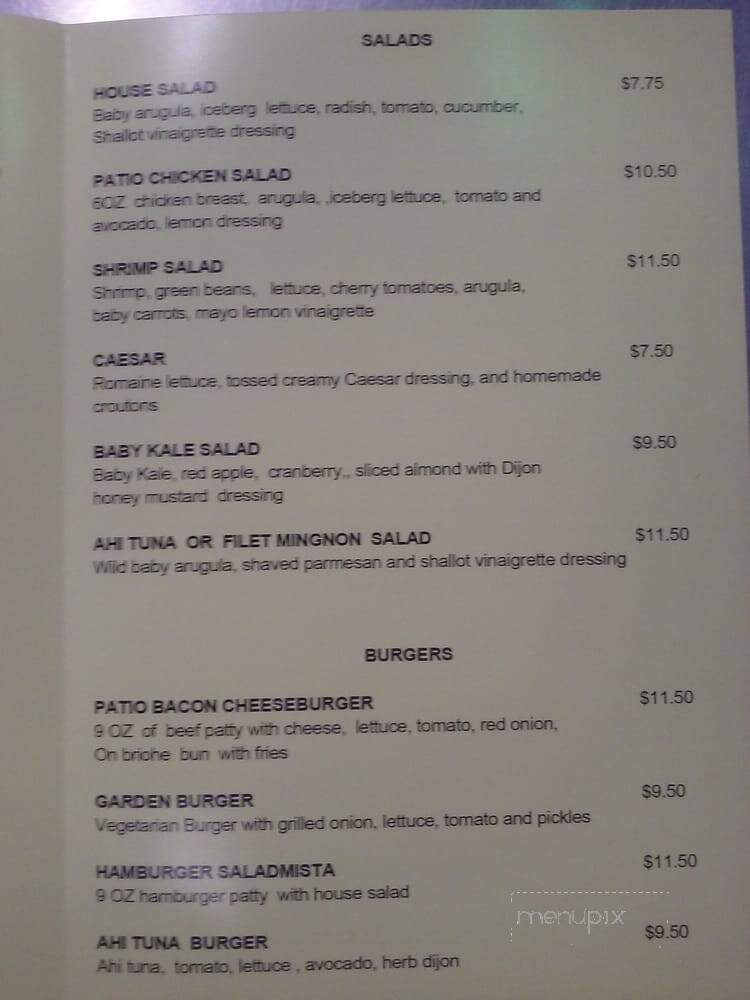 Santa Monica Cafe - Los Angeles, CA menu_pic