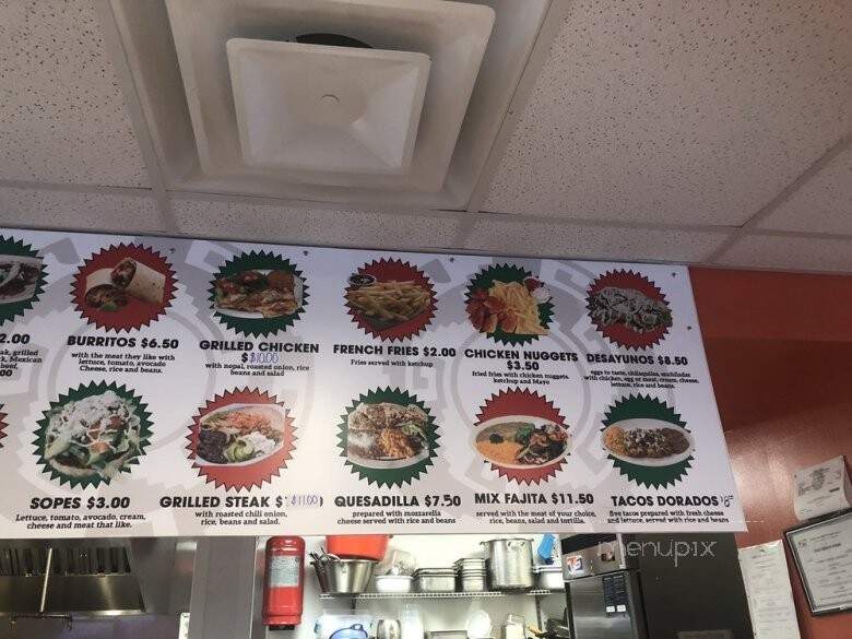 Santiago's Mexican Taqueria - Austell, GA menu_pic