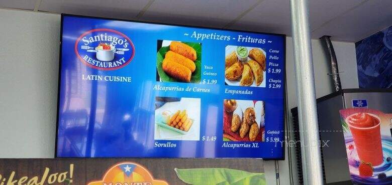 Santiago's Restaurant - Clermont, FL menu_pic
