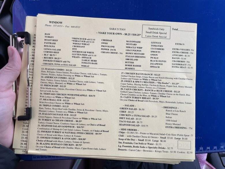 Radio Espresso - Anchorage, AK menu_pic