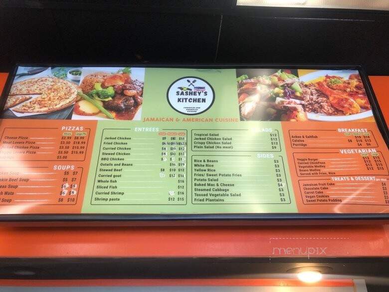 Sashey's Kitchen - Union Township, NJ menu_pic