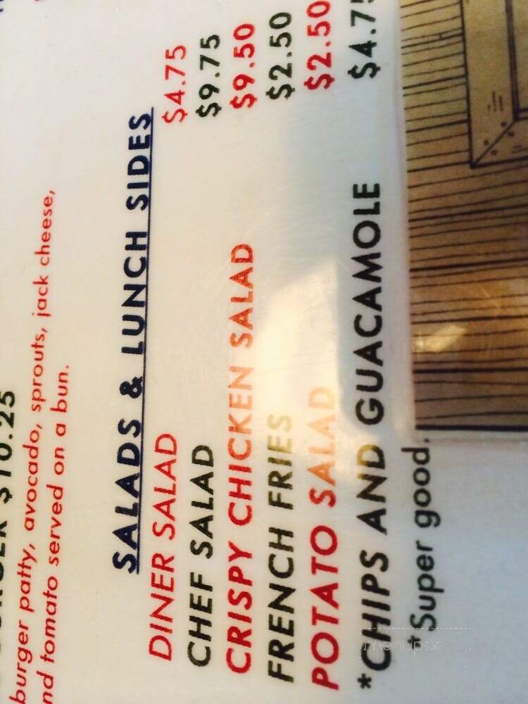 San Clemente Cafe - San Clemente, CA menu_pic